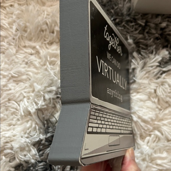 Ashland Inspirational Wall Art Set - Blue, Black, White - Picture 8 of 10